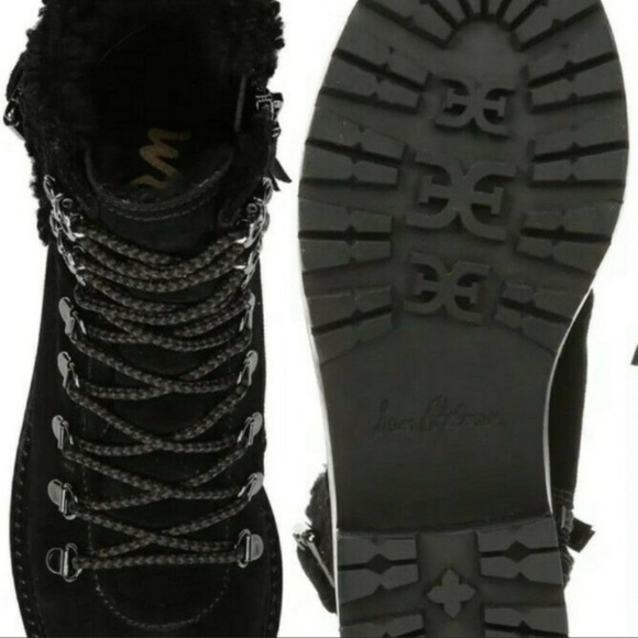 SAM EDELMAN TENLEE Suede Boot in Black - Picture 5 of 11